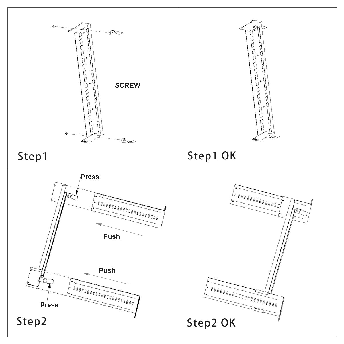 19 Inches Adjustable Rack Mount DIN Rail Bracket for Media Converters Ethernet Switch Industrial PoE Switch with Light and High Strength Aluminum Alloy Material