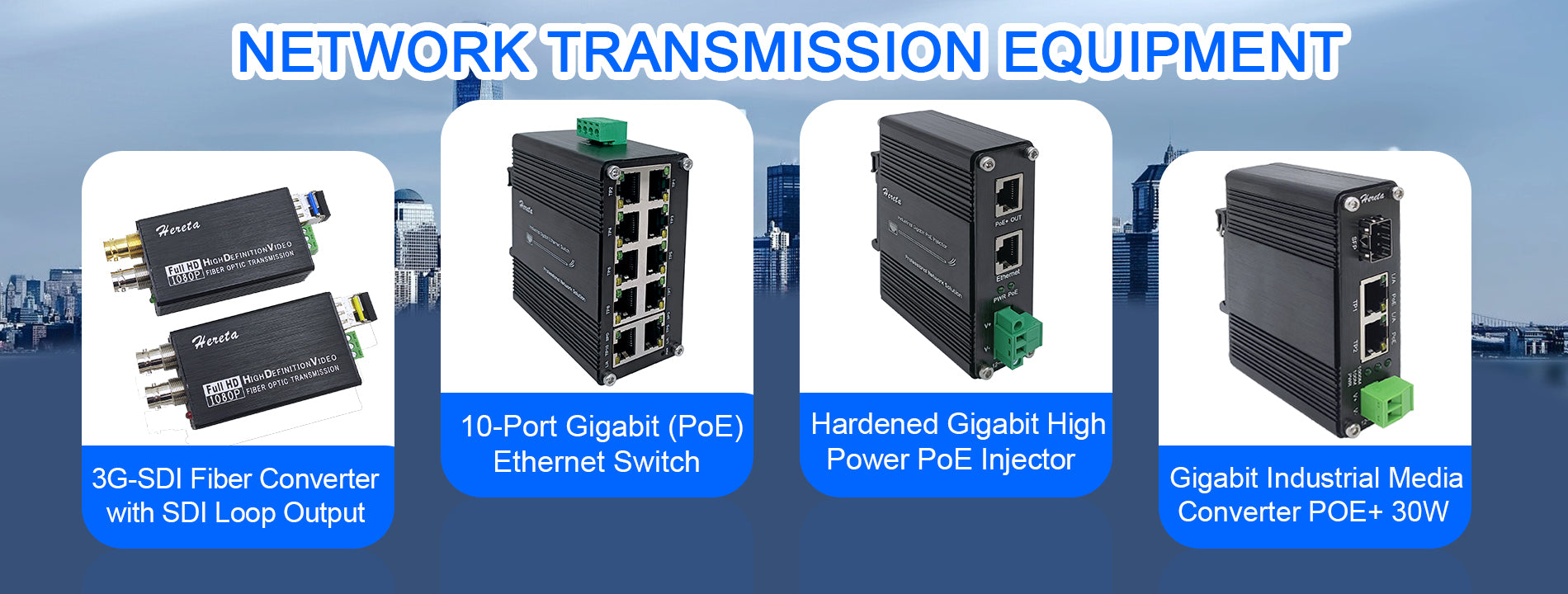 Hereta R&D and production of Optical communication products