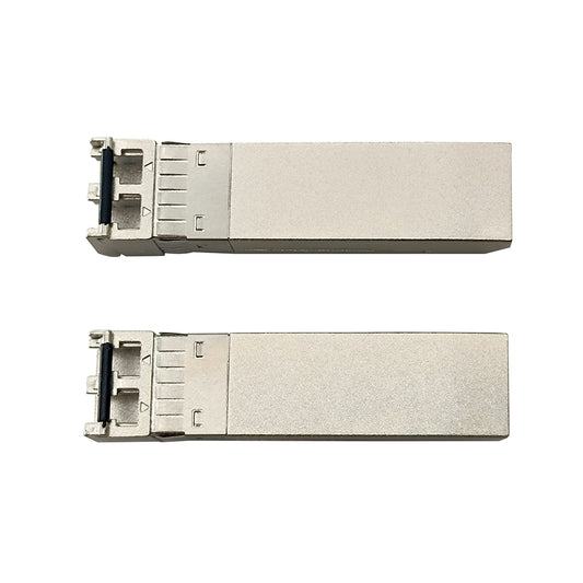 2Pack 10GBase-SR SFP+ Transceiver, SFP Multi-Mode LC Module, 10G 850nm MMF up to 300 Meters
