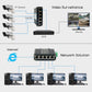 Gigabit Ethernet Switch 5-Port Mini Industrial Switch 10/100Mbps Half/Full Duplex and 1000Mbps Full Duplex