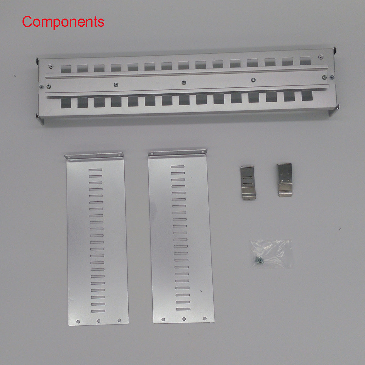 19 Inches Adjustable Rack Mount DIN Rail Bracket for Media Converters Ethernet Switch Industrial PoE Switch with Light and High Strength Aluminum Alloy Material
